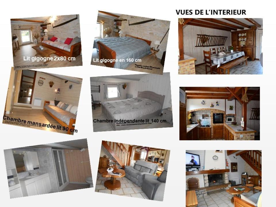 Marais Poitevin Bord Riviere Peche ,Barque, Velos, Wifi, Linge, Cheminee, Cuisine, Terrain De Boules La Taillee Exterior foto